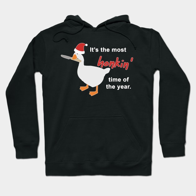 It's the most honkin' time of the year. Hoodie by AmandaPandaBrand